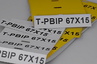 Серия полиэстеровой маркировки: T-PBIP (Электрощиты и внутренние компоненты)